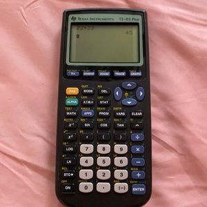 Texas Instrument TI-83 Plus calculator